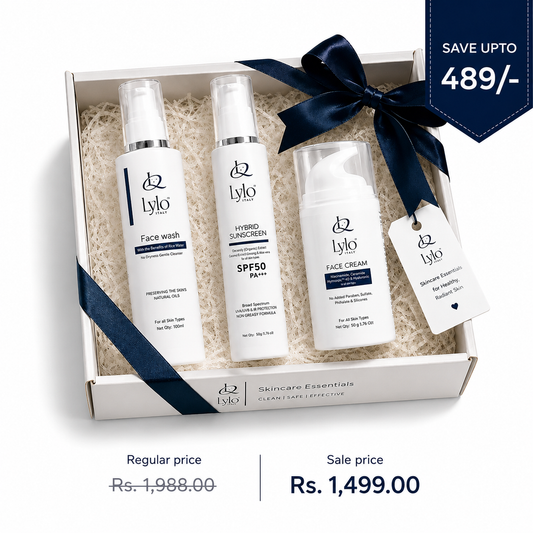 For Dullness & Pigmentation Combo - Face Cream + Face Wash + Hybrid Sunscreen SPF 50 PA+++